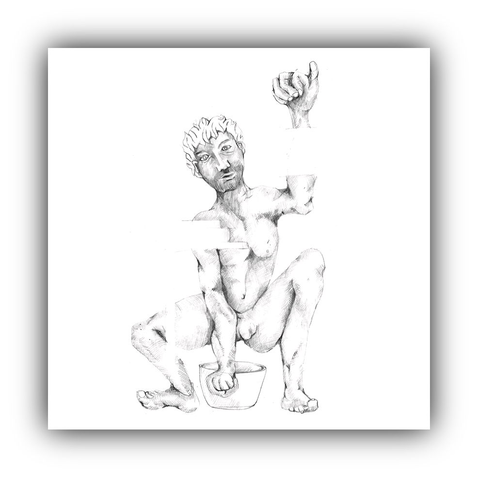 Juan Oyarbide Exsistine Shadow characters ink