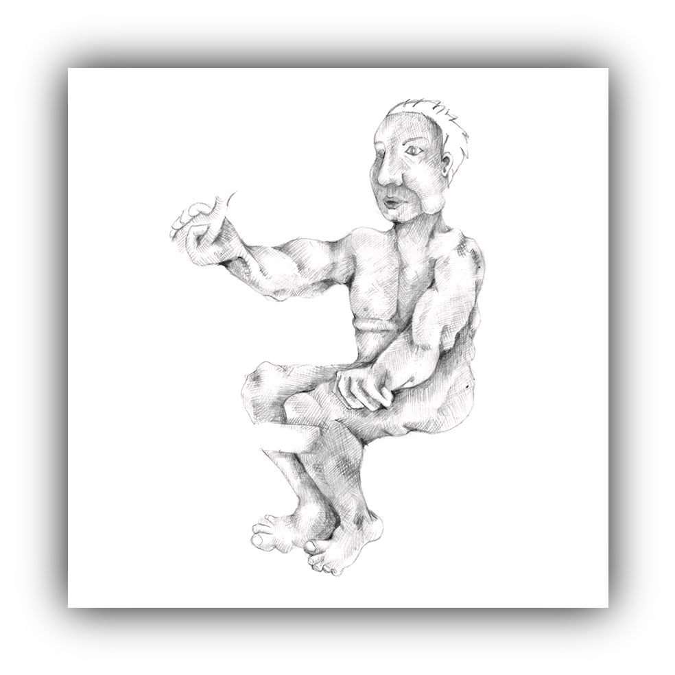 Juan Oyarbide Exsistine Shadow characters ink painting drawings art margoa